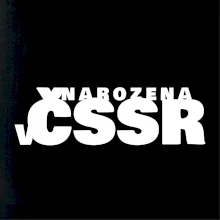Nápis - Narozena v ČSSR