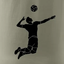 Volejbal nápřah muž