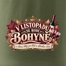 V listopadu se rodí bohyně vína