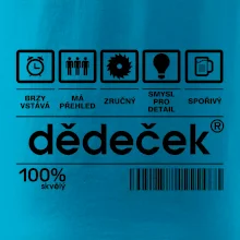 Čárový kód dědeček Čárový kód dědeček