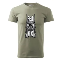 Černobílá maska field instinct paintball