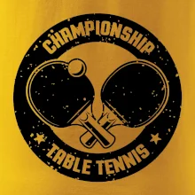 Championship Table tennis - kulatý