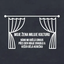 Žena miluje kulturu