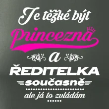 Je těžké být princezna - ředitelka