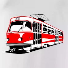 Tramvaj T3R barevná