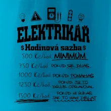 Elektrikář hodinová sazba