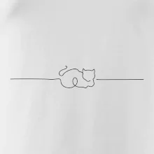 Kočka linka kreslená