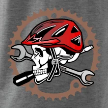 Lebka biker opravář Lebka biker opravář
