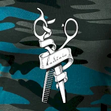 Kadeřnice nůžky a hřeben