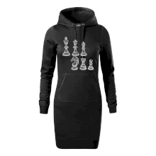 Šachové figurky kreslené