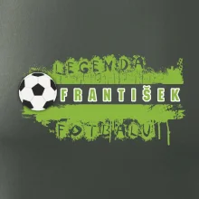 Jméno - legenda fotbalu zelená
