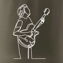 Kytarista jedním tahem