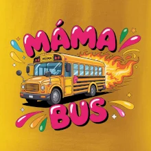Máma bus - žlutý autobus