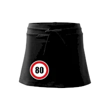 Dopravní značka - omezení rychlosti 80