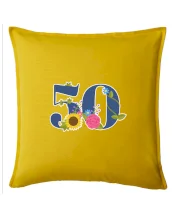 Květinové číslo kreslené - 50