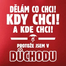 Dělám co chci, kdy chci důchod