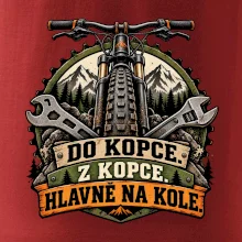 Do kopce z kopce hlavně na kole