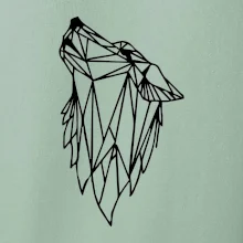 Geometrie - vlk - vyjící