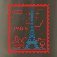 Paříž známka jednoduchá