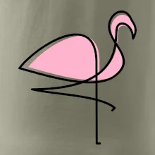 Plameňák na hubené noze