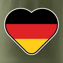 Germany love velké - Německá vlajka