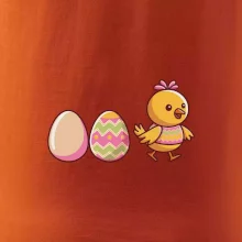Evoluce vajíčka - velikonoce - kuře