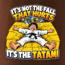 Pád bolí tatami judo