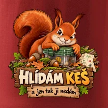 Hlídám keš veverka s pokladem