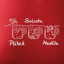 Pátek sobota neděle pivo