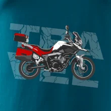 Cestovní enduro červená