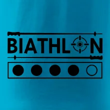 Biathlon terč a hůlky