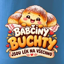 Babčiny buchty jsou lék na všechno roztomilá buchta