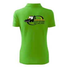 Bagrista v kruhu - vlastní nápis