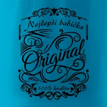 Vintage nejlepší babička  100% kvalita