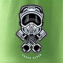 Cross rider písty helma