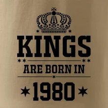Kings are born in 1980
