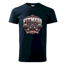 Fitness činka a závaží eat sleep repeat