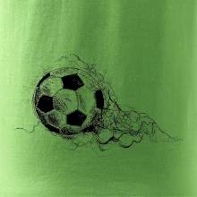 Fotbalový míč - kresba tužkou