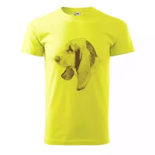 Basset - kreslená hlava