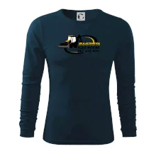 Bagrista v kruhu - vlastní nápis