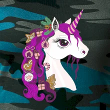 Vánoční jednorožec