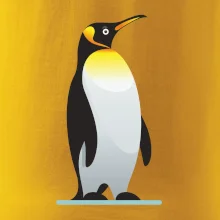 Tučňák se žlutou nákrčenkou