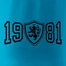Narozeninový motiv - znak - 1981 Narozeninový motiv - znak - 1981