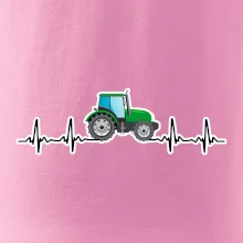 Traktor barevný ekg