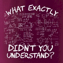 What exactly didnt you understand - physics