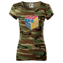 Rubikova kostka kreslená