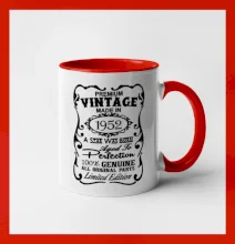 Vintage Etiketa - 1952