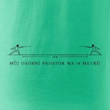 Můj osobní prostor má 14 metrů
