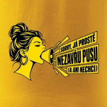Sorry já prostě nezavřu pusu