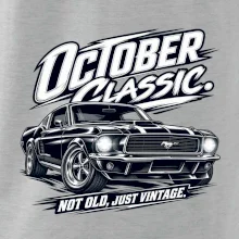 Říjnová klasika americký veterán muscle car